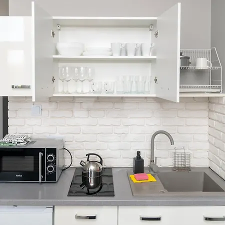 Apartment Mielczarskiego Studio With Mezzanine Lodz